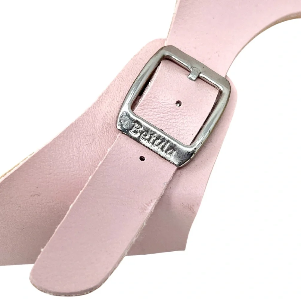 Birkenstock Women's Gizeh Pink Patent Leather Sandals size 7/38 - Picture 9 of 13